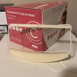 24 Clear Transparent FDA approved Masks 