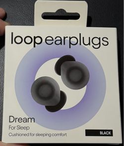 New Dream for Sleep earplugs in Black