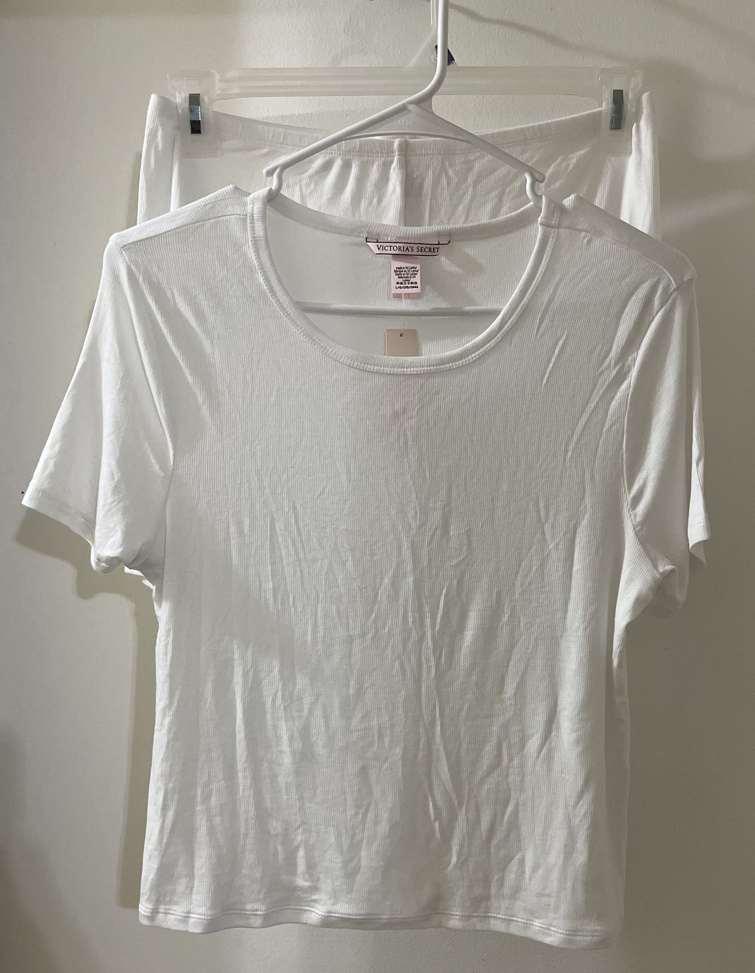 VICTORIA SECRET PJ SHORT SET (NEW) LARGE