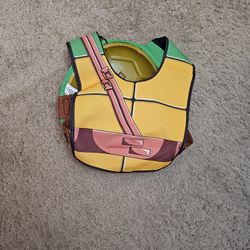 Ninja turtle costume shell kids.