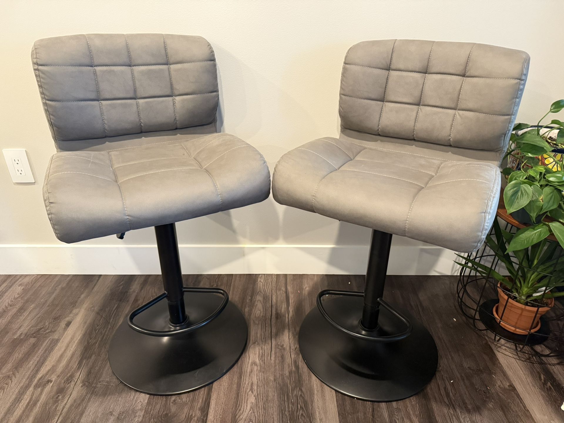 Grey Bar Stools
