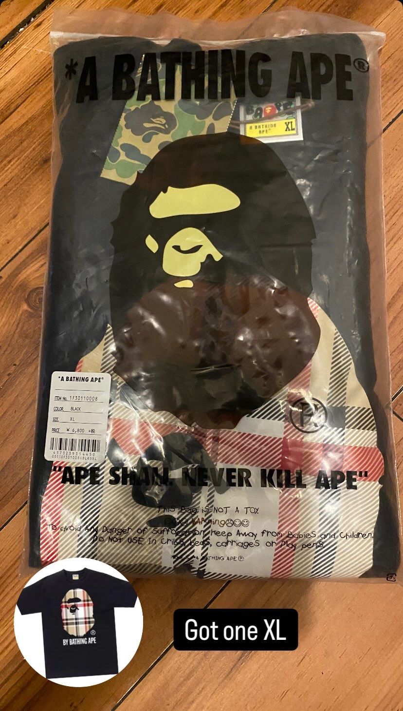 Bape Burberry