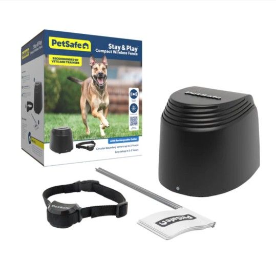 PETSAFE Stay & Play Compact Wireless Pet Fence
