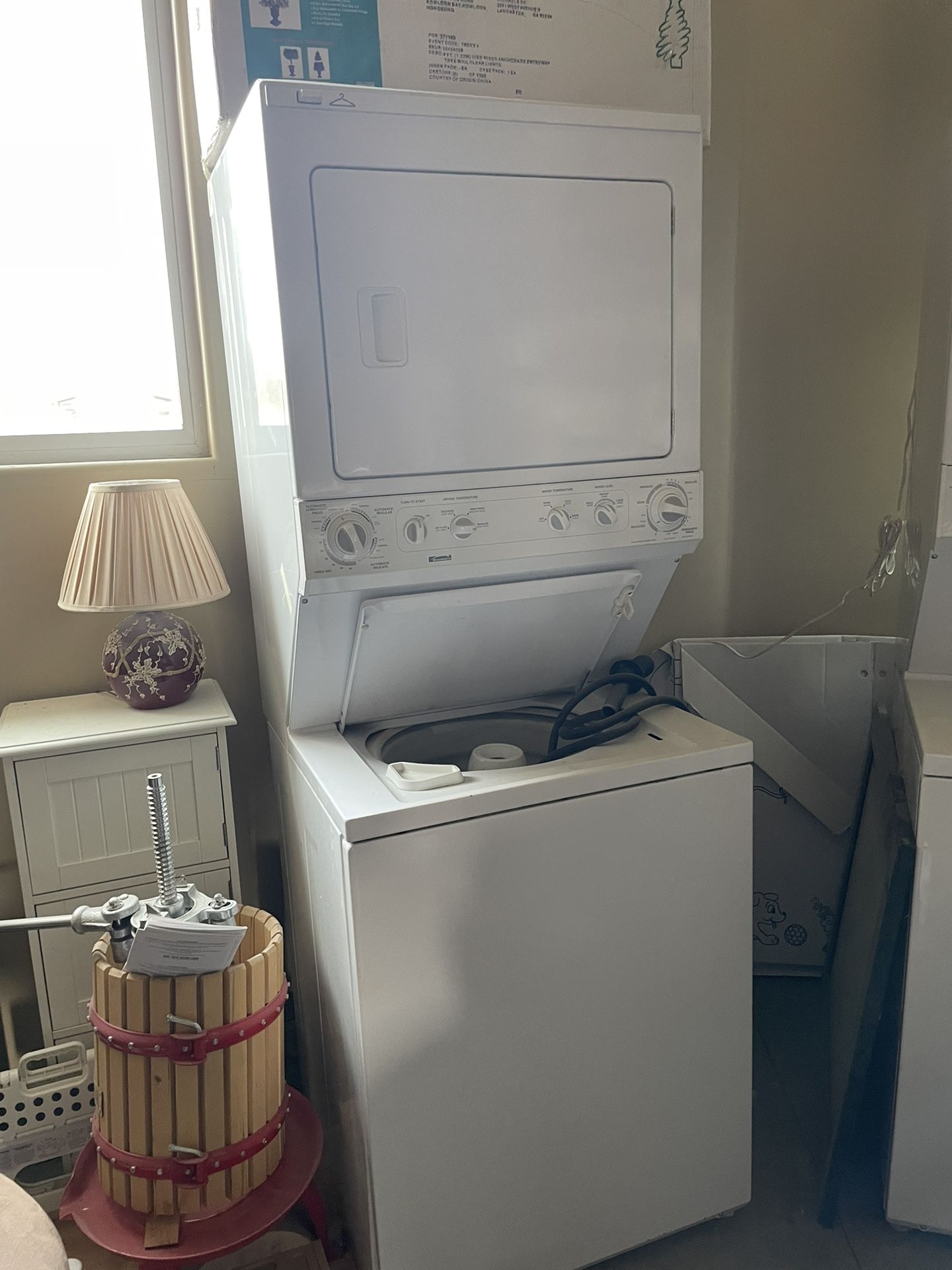 Kenmore Stacked Washer Dryer