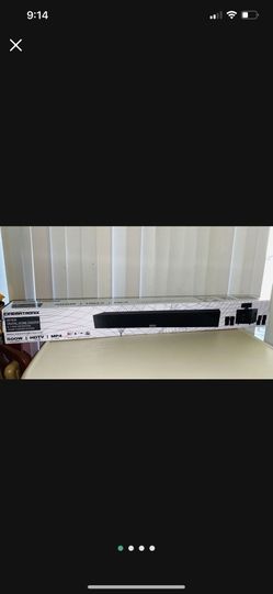Cinematronix Media Lab SB7836 3' 36" Long Table Top Home Theater Speaker Bar NEW