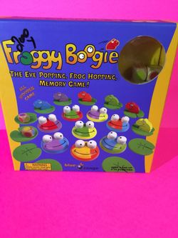 Wooden game. Froggy boggie.