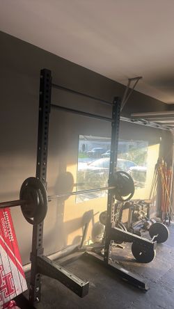 Bench Press & Squat Rack