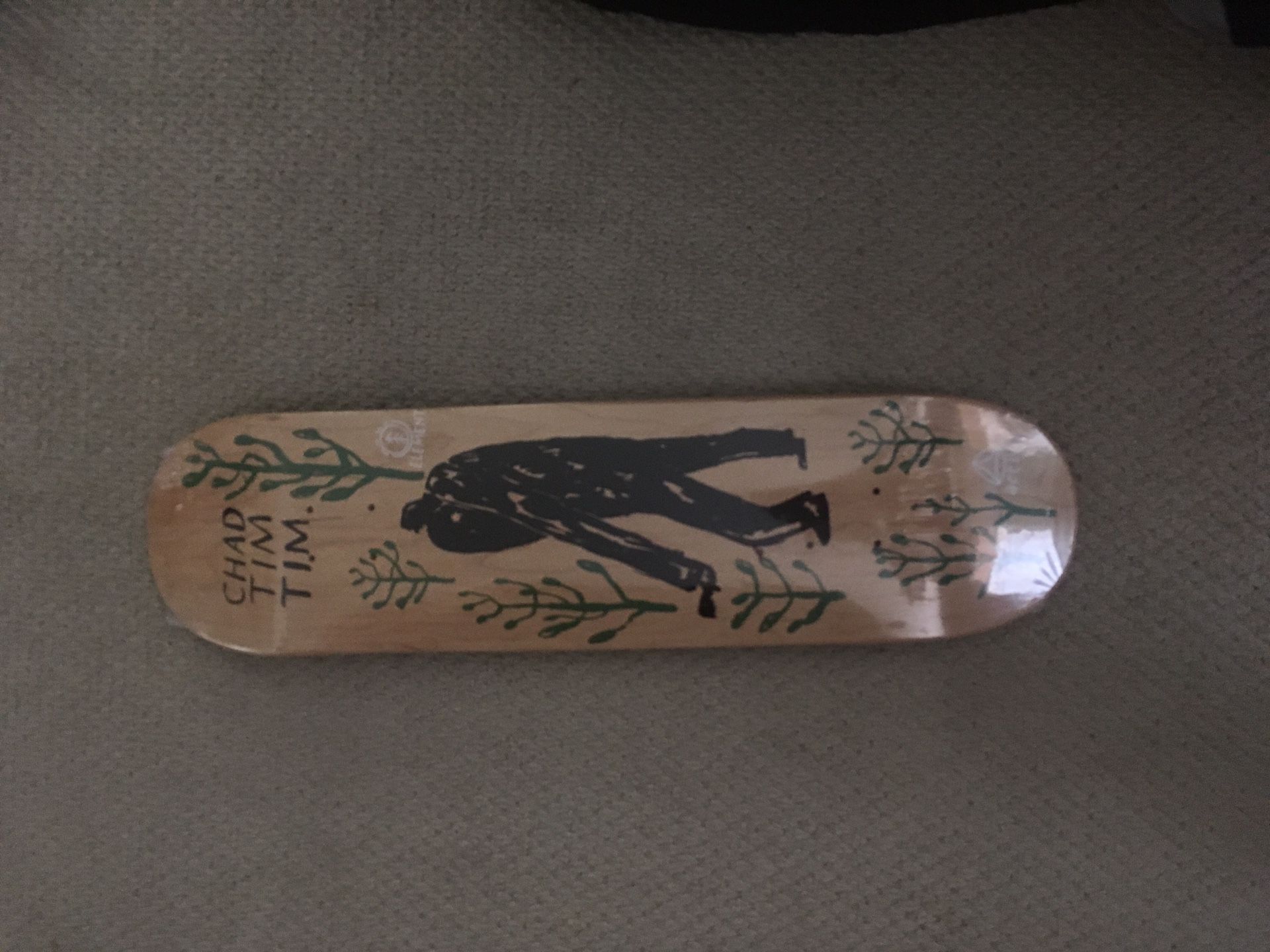 element skateboard chad tim tim deck 8.25