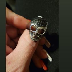 Laughing Skull Ring 