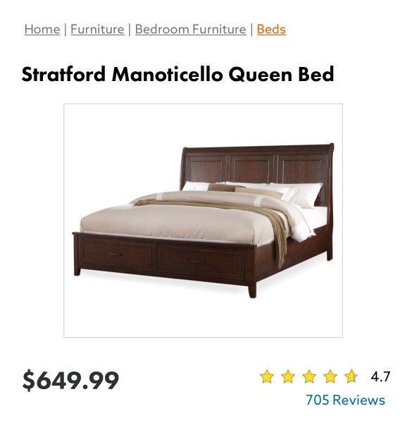 Queen No Mattress