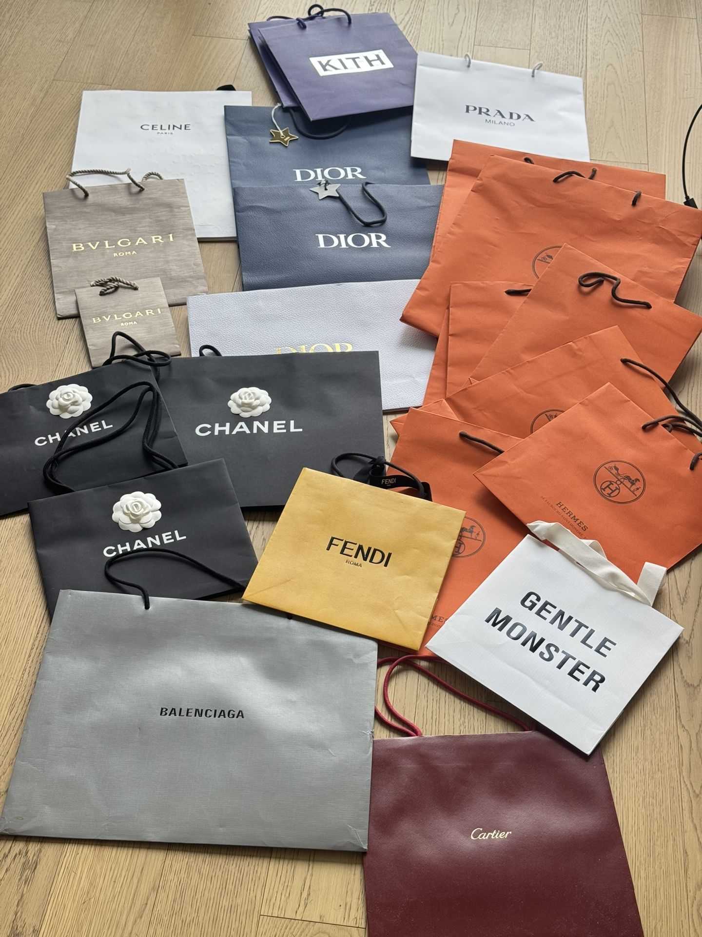 Designer Luxury shopping bags chanel Lv Hermes