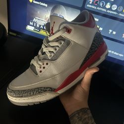 jordan 3 fire red size 10
