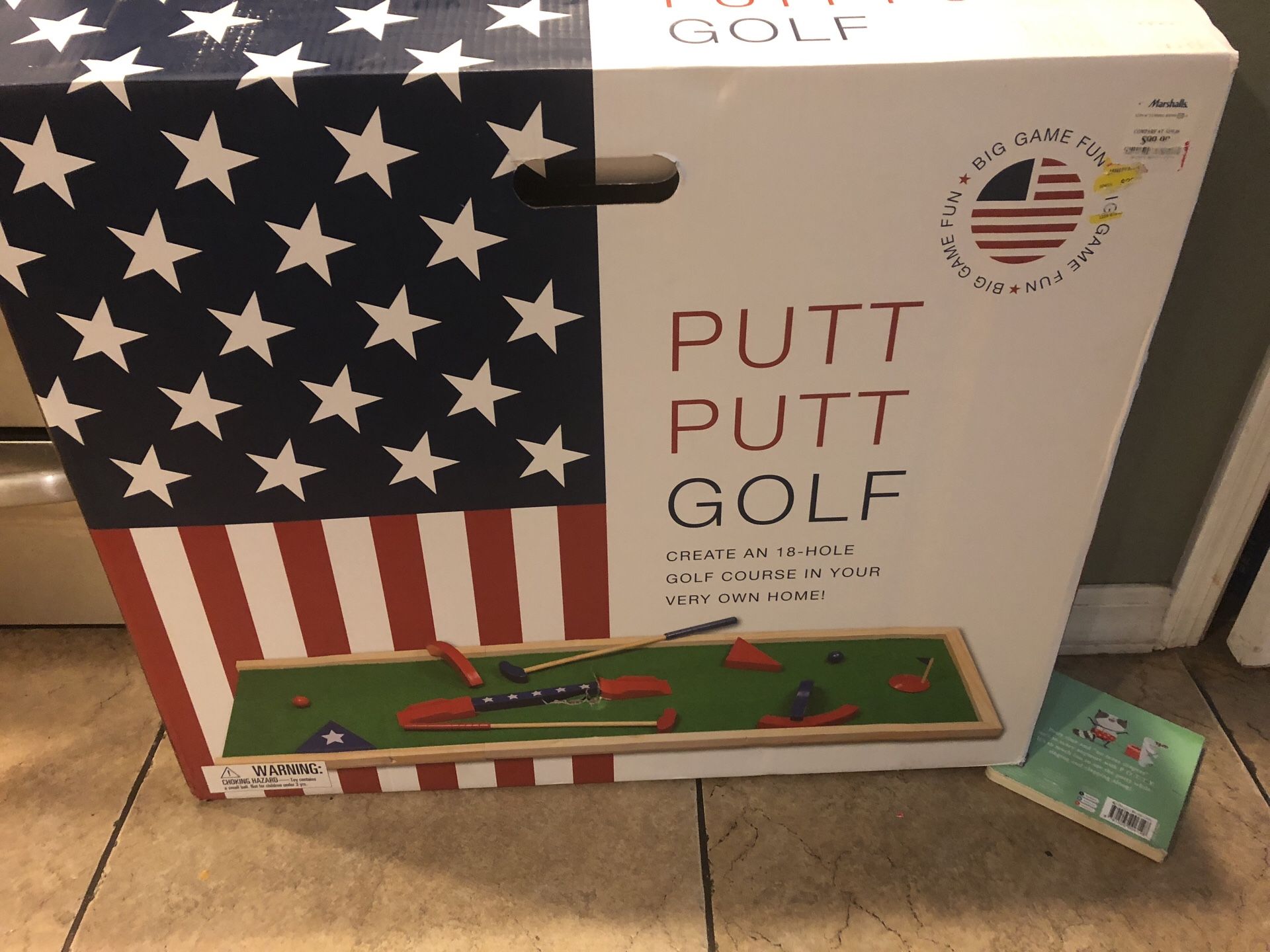 Putt putt golf coarse