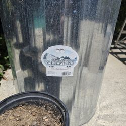 100 Lb Pet/poultry/duck Feed Container. Galvanized Steel (31 Gallon )
