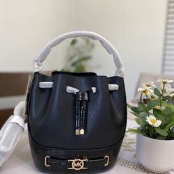 Michael Kors Reed MD Belted Bucket Messenger Bag