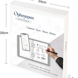 Smart Pen & Leather Notebook (1 Refill Included)