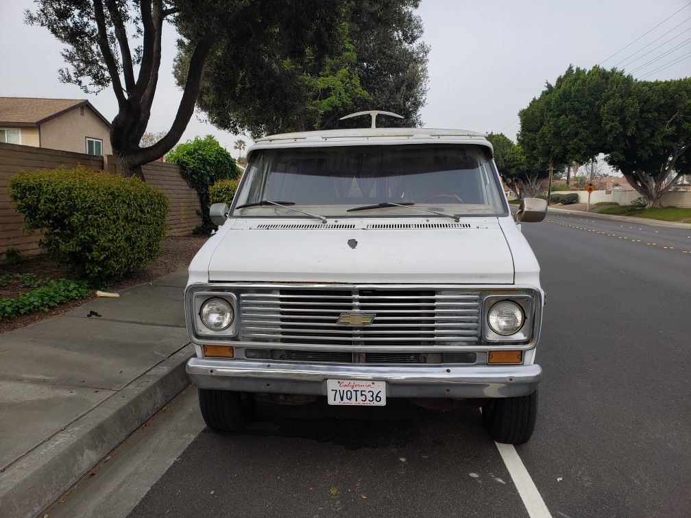 1973 chevy van shorty g10