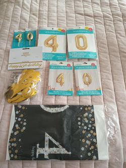 40 Birthday Decorations