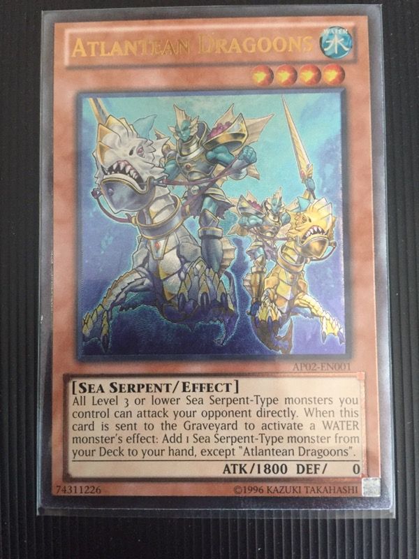 Yugioh Atlantean Dragoons AP02 Ultimate rare