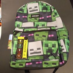 Minecraft 17" Backpack