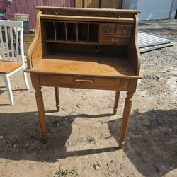 Roll Top Secretary Desk