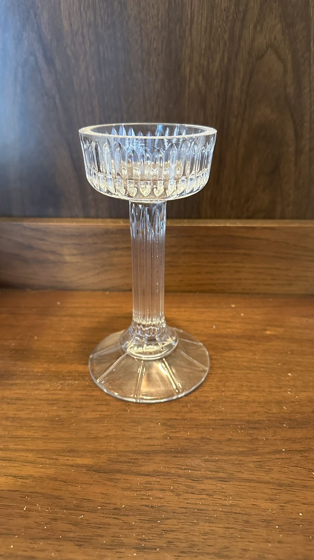 Vintage Shannon Crystal Candle Holder