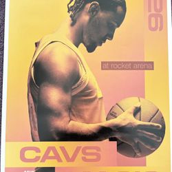 Cavs United Jaylon Tyson 24”x18” Poster