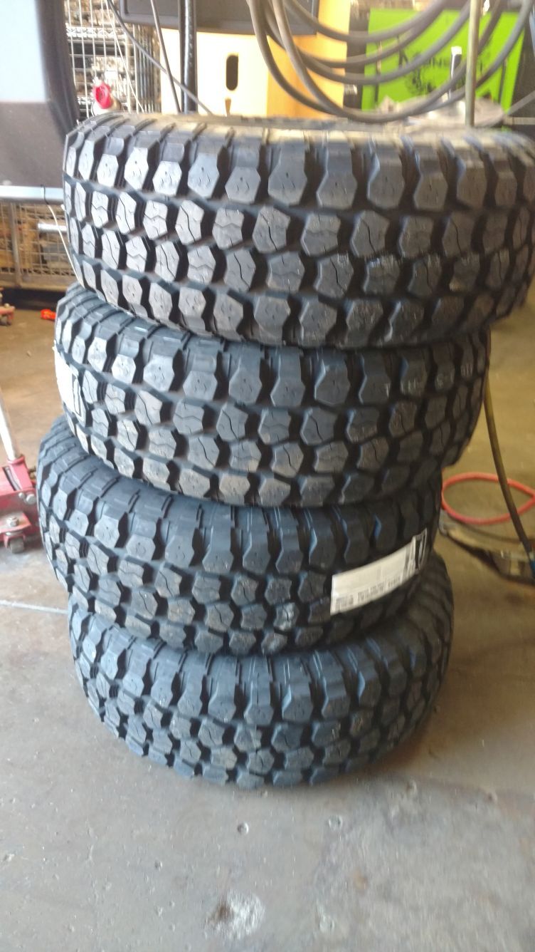285/70r17 Ironman all country mud terrains