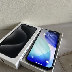 IPHONE 15 PRO LIKE NEW 128GB- 89% bh With box