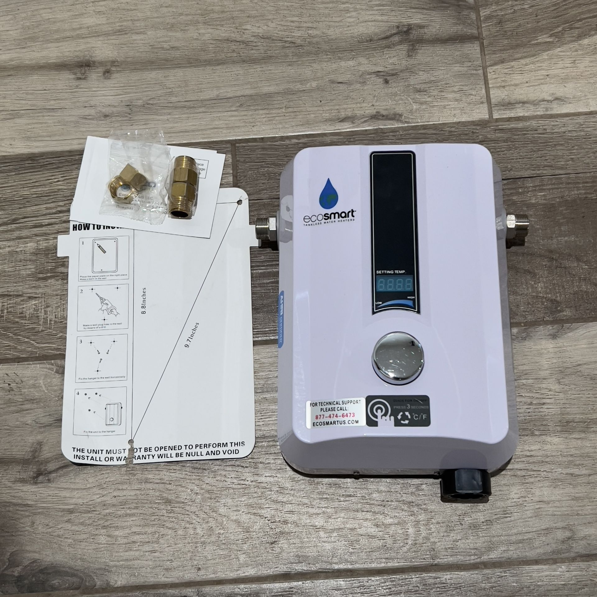 NEW Eco Smart Eco 8 Electric Point Of Use Water Heater