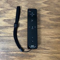 Nintendo Wii system controller wiimote control Genuine official original brand remote Black Motion Plus +