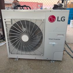 LG 18,000 BTU Mini-Split AC Heat Pump Condenser