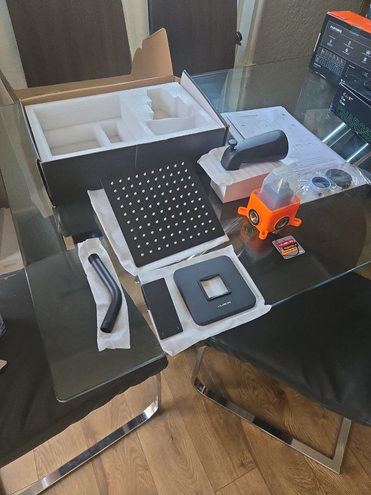 Shower Kit - Black Color