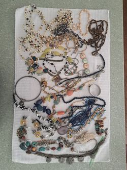 ✨ Chico's & Vintage Costume Jewelry Potluck Lot – Necklaces, Bracelets, & More! ✨