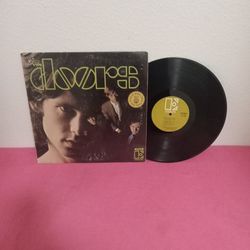 Vintage Old THE DOORS Vinyl Record LP Electra Gold Label 