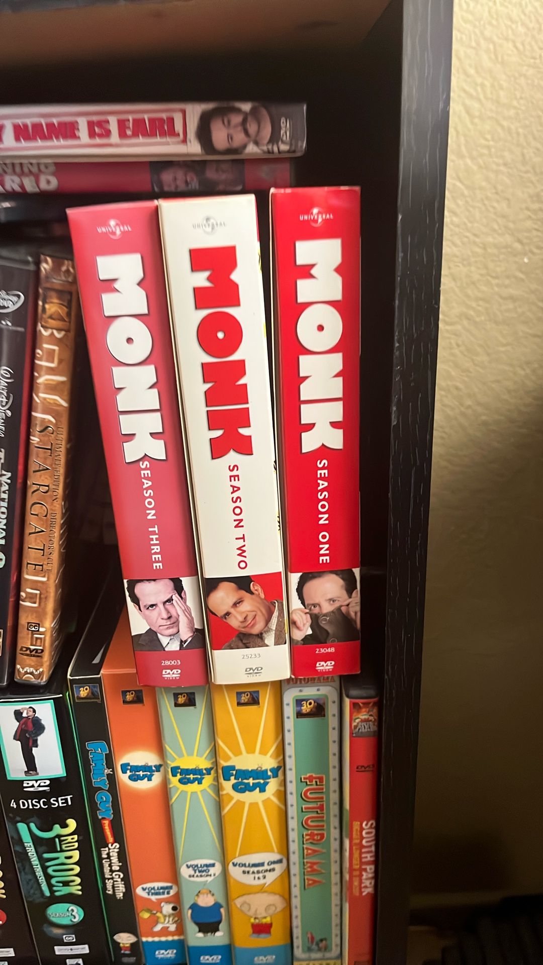 Monk Tv Series, Full Seasons 1 , 2, 3