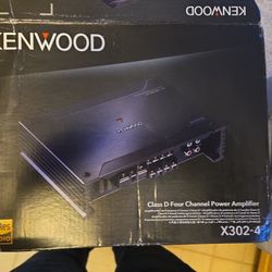Kenwood Four Channel Amp X302-4