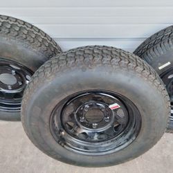 Trailer Wheels 8" And 13"