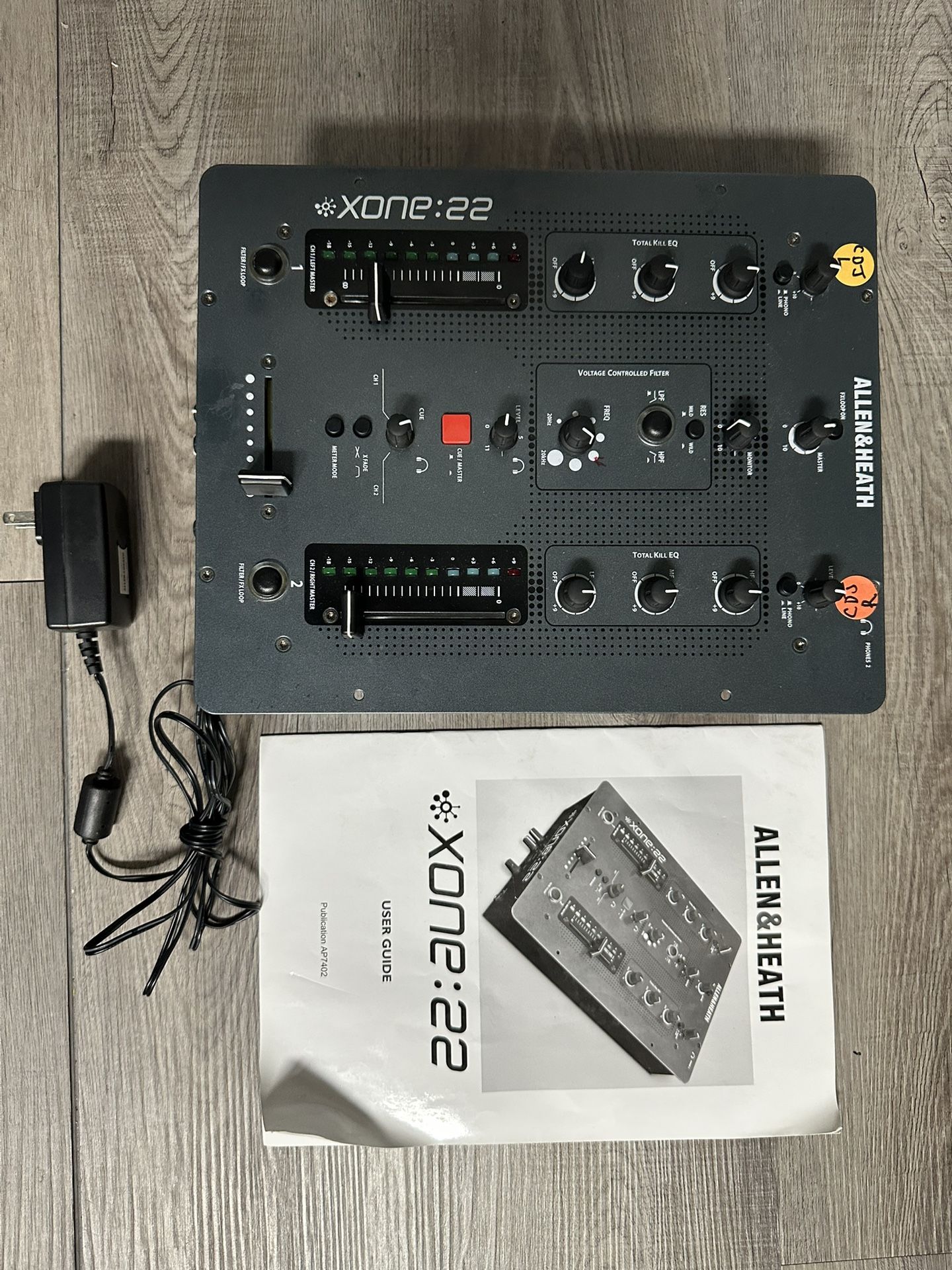 Allen & Heath Xone 22 Professional Two Channel Dj Mixer