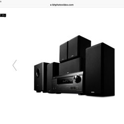 Denon 3D 5.1 home theatre with Denon speakers systems