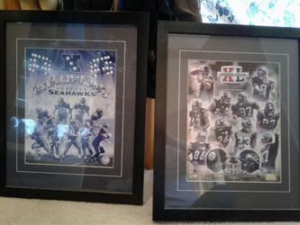 2006 Seattle Seahawks super bowl posters