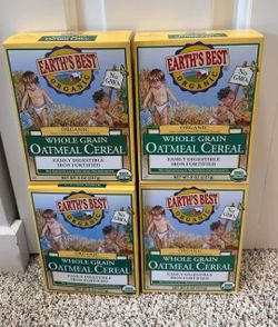 Earth’s Best Organic Oatmeal Cereal