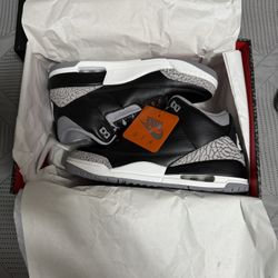 Jordan 3 Black Cement Retro 