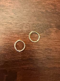 14k gold earrings