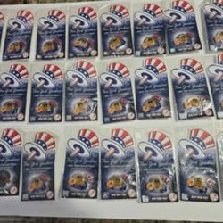 New York Yankees 2007 Complete Set Of A 20 Pins, Yankees patch and  Shea Stadium" Closing Patch