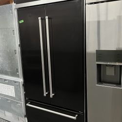 Built In KitchenAid 36” French Door Refrigerator 