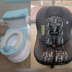 Potty training And Car seat for sell