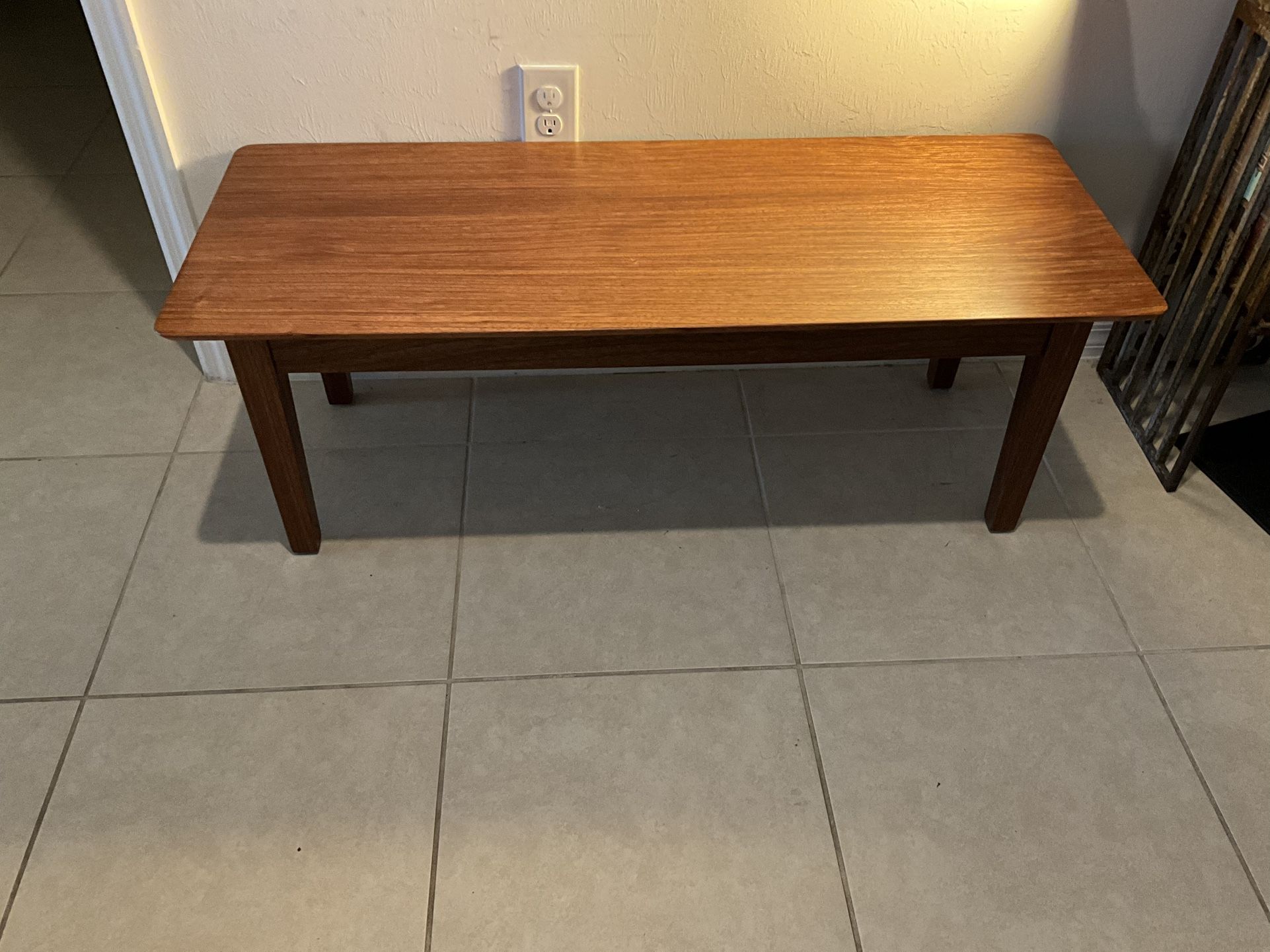 Solid Mahogany Coffee Table