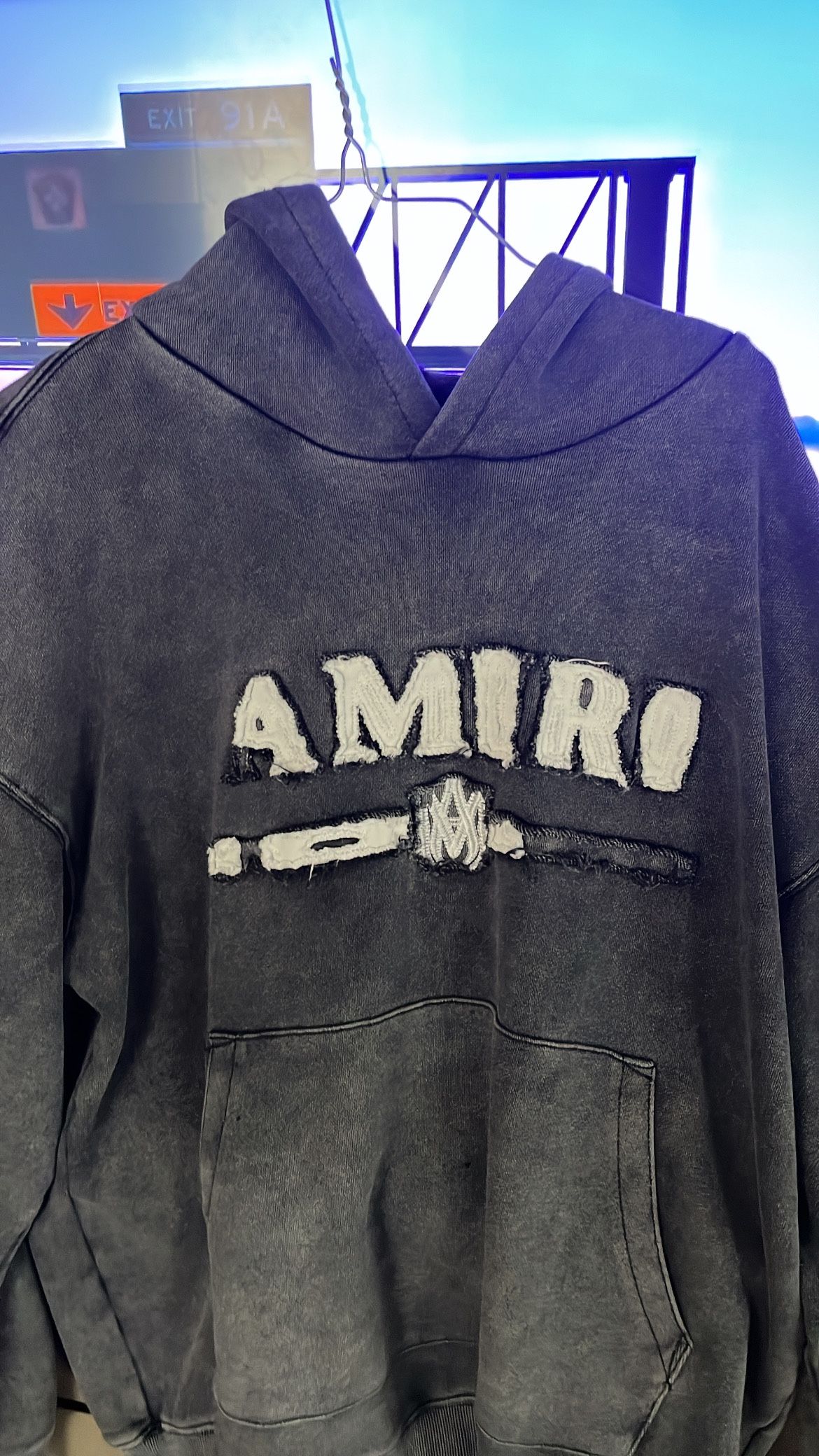 Amiri Distressed Hoodie