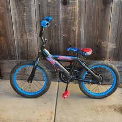 Kids Spiderman Bike